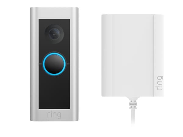 Ring Video Doorbell Pro 2 Plug-in, Nikkeli, Satiini teräs, Koti, 150°, 150°, Langaton, 802.11b, 802.11g, Wi-Fi 4 (802.11n), Wi-Fi 5 (802.11ac)