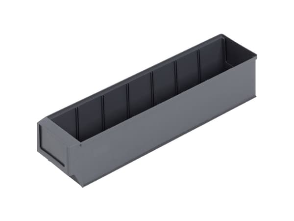 Alutec 66029 Opbevaringskasser (L x B x H) 400 x 91 x 81 mm Mørkegrå 1 stk