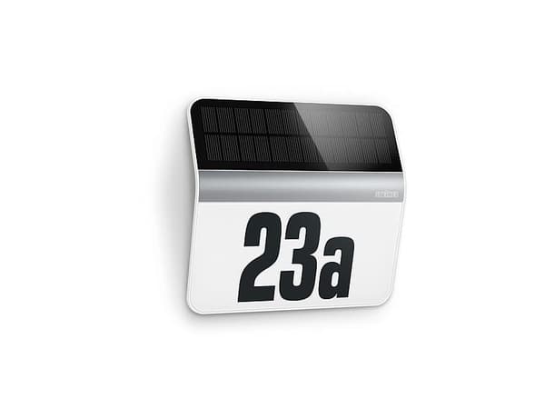 LED-aurinkovalaisin hämärätunnistimella ja aurinkosähköpaneelilla ruostumaton teräs XSolar LH-N 007140