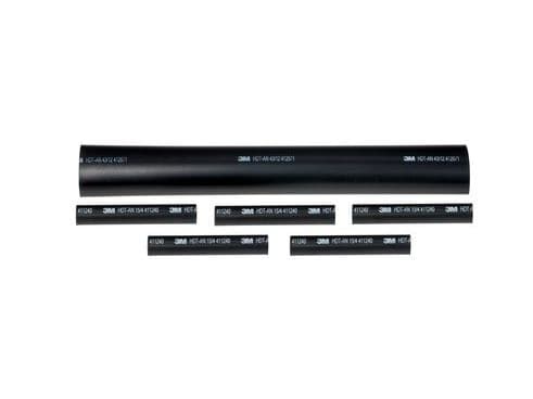3M TE100050984, Kutistesukka, Musta, 4 kpl, 135 °C