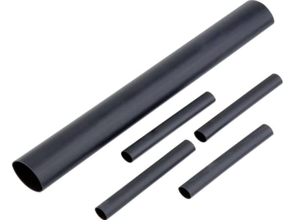 3M TE100050968, Varmekrympende endehylse, Sort, 4.5:1, 135 °C, -55 - 130 °C