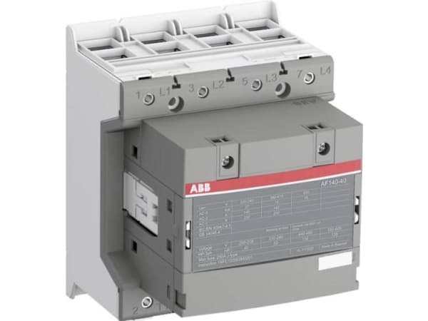 Kytkin 4-napainen AC-1 200A 40 asteen lämpötilassa, 690V AC, ohjausjännite 24-60V AC/20-60V DC, ruuviliitäntä