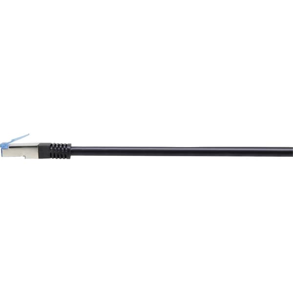 Renkforce RF-4673696 RJ45 Nätverkkabel, Patchkabel CAT 6A S/FTP 20.00 m Svart UV-beständig 1 st
