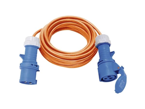 Brennenstuhl 1167650610, 10 m, 2 AC-utgångar, Utomhus, IP44, Orange, 230 V