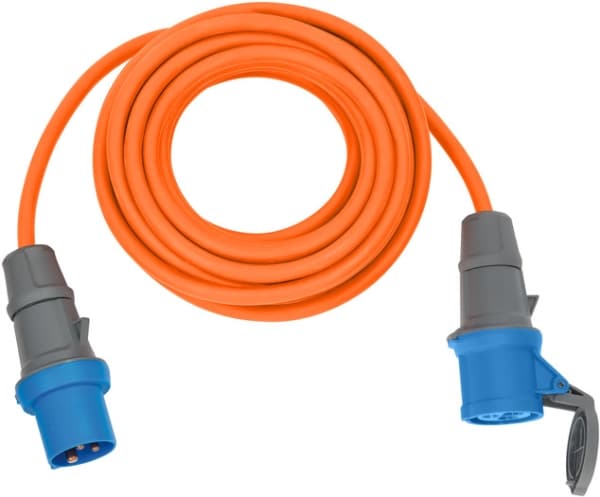 Brennenstuhl 1167650610, 10 m, 2 AC-utgångar, Utomhus, IP44, Orange, 230 V