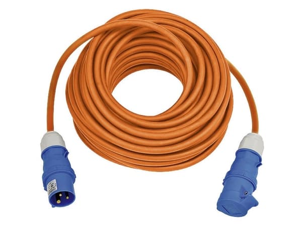 Brennenstuhl 1167650625 Virran jatkojohto 16 A oranssi 25,00 m