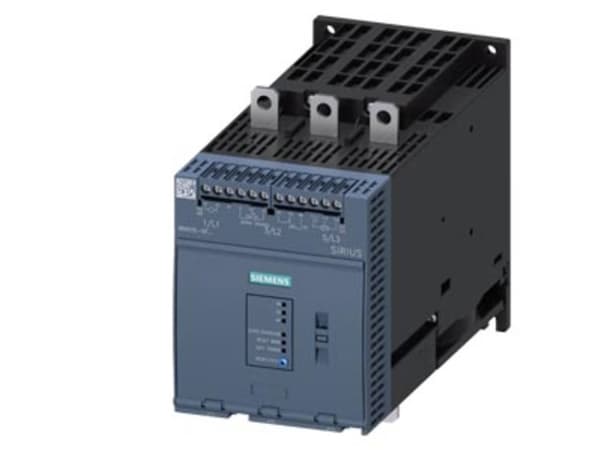 Siemens 3RW5056-6TB14 Pehmokäynnistysyksikkö Moottorin teho 400 V:lla 90 kW Moottorin teho 230 V:lla 45 kW 200 V, 480 V Nimellisvirta 171 A