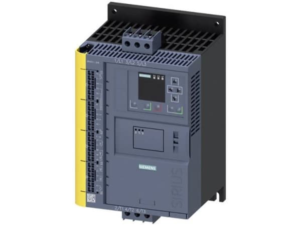 Siemens 3RW5517-3HF14 Pehmokäynnistysyksikkö Moottorin teho 400 V:lla 18,5 kW Moottorin teho 230 V:lla 11 kW 200 V, 480 V Nimellisvirta 38 A