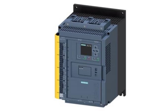 Siemens 3RW5527-3HF04 Pehmokäynnistysyksikkö Moottorin teho 400 V:lla 45 kW Moottorin teho 230 V:lla 22 kW 200 V, 480 V Nimellisvirta 93 A