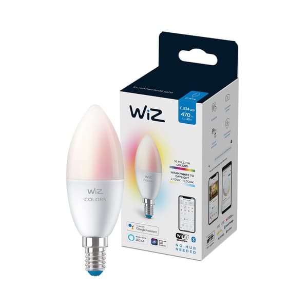 WiZ Kronljus 40W C37 E14