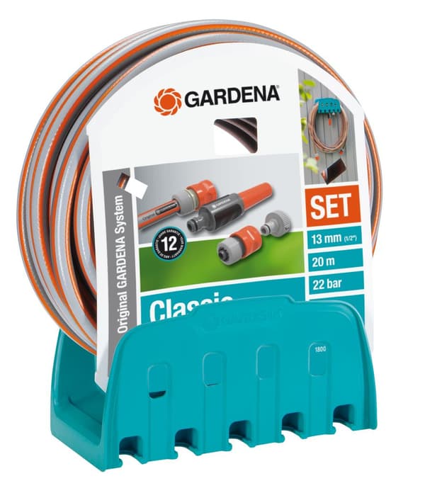 Gardena - Wall Hose Bracket With Hose