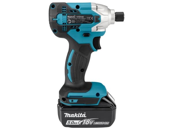 Makita DTD156RTJ, Slagtrekker, Pistolhåndtak, 1/4", Grønn, Børsteløs, 2500 RPM