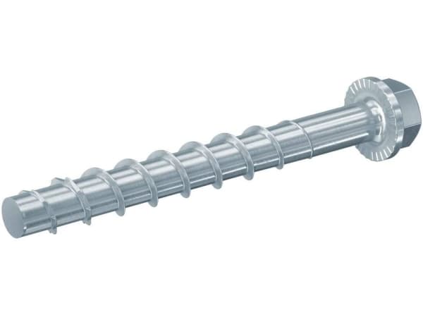 Fischer 536861, Skruv, Betong, Hex, Rostfritt stål, 90 mm, 50 styck