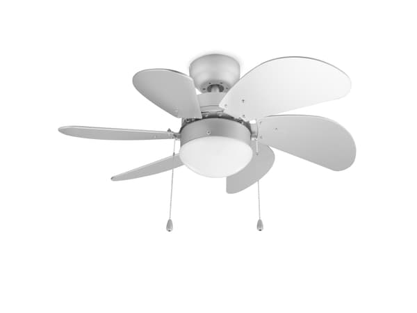 Tristar VE-5810, Husholdningsvifte, Sølv, Tak, Metall, 45,2 dB, 240 RPM