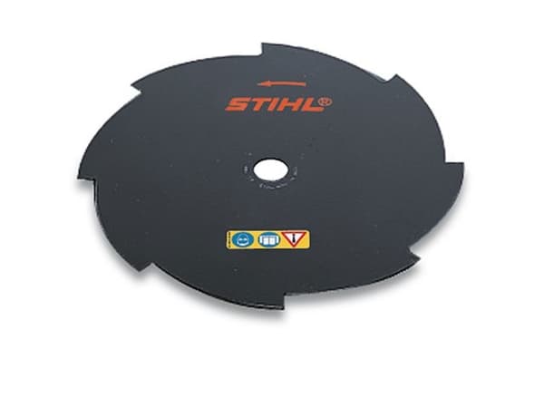 Stihl 40017133803, Blad till röjsåg, Svart, Metall, 1 styck