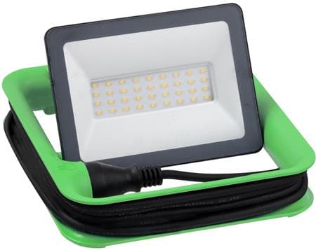 SCHNEIDER ELECTRIC Thorsman kompakt arbejdslampe20w, ip65 dk plug 230v sort- I pose for DIY