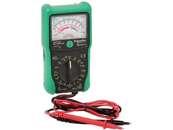 SCHNEIDER ELECTRIC Thorsman Analogue Multimeter Cat III- I pose for DIY