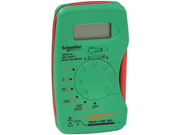 SCHNEIDER ELECTRIC Thorsman Compact Digital Multimeter Cat III- I pose for DIY