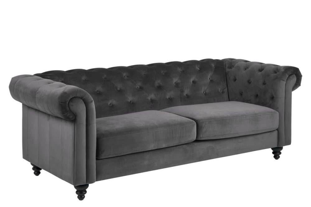 Soffa Charlietown 3-Stis Sammet