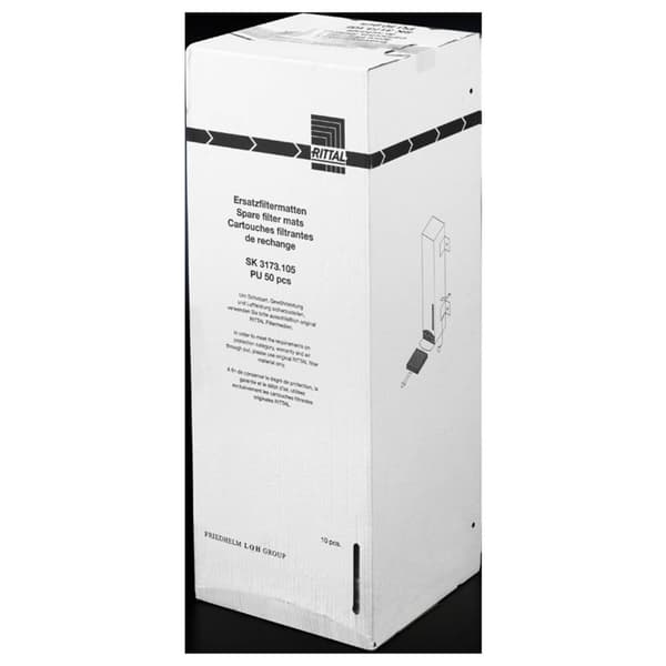 Rittal SK 3173.105 Ersättning filtermatta (B x H x D) 289 x 289 x 17 mm 50 st