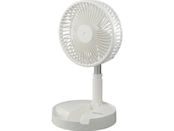 Sygonix pöytätuuletin 2,5 W (Ø x K) 197 mm x 975 mm Valkoinen (SY-4693126)