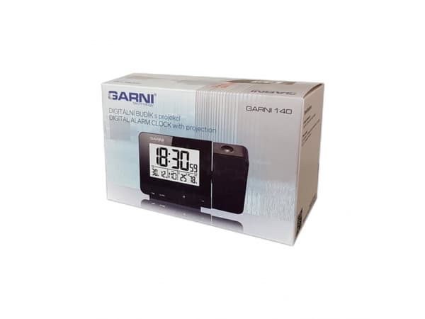 GARNI GARNI140, Svart, Inomhustermometer, Termometer, 20 - 95%, 0,1 ° C, -9 - 50 ° C