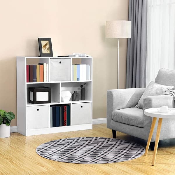 BOGHYLLE OG OPBEVARINGSKABINET 97,5 X 30 X 100 CM