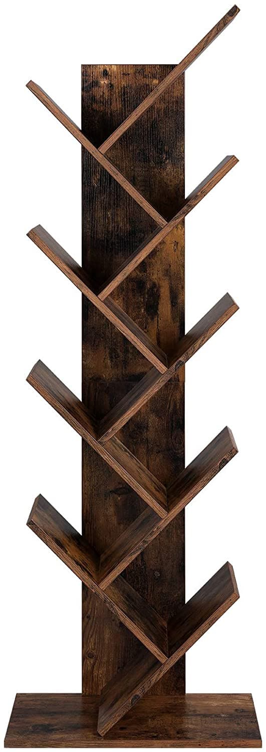 Träd Bokhyllor Brun 50 x 25 x 141,5 cm