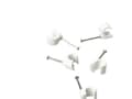 Miniatyrbilde 1 av 3: SCHNEIDER ELECTRIC Thorsman clips tc7-10/25mm h rund hvid, 20 stk- I pose for DIY