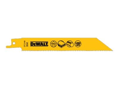DeWALT DT2345-QZ, Kuviosahanterä, Alumiini, Lasikuituvahvisteinen muovi, Puu, HSS-teräs, Musta, 15,2 cm, 2,5 mm