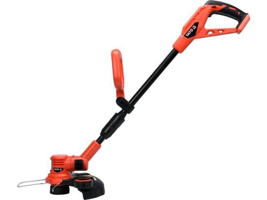 Yato YT-82831, Grästrimmer, 30 cm, Nylonlina, D-format handtag, 1,65 mm, 7200 RPM - SOLO