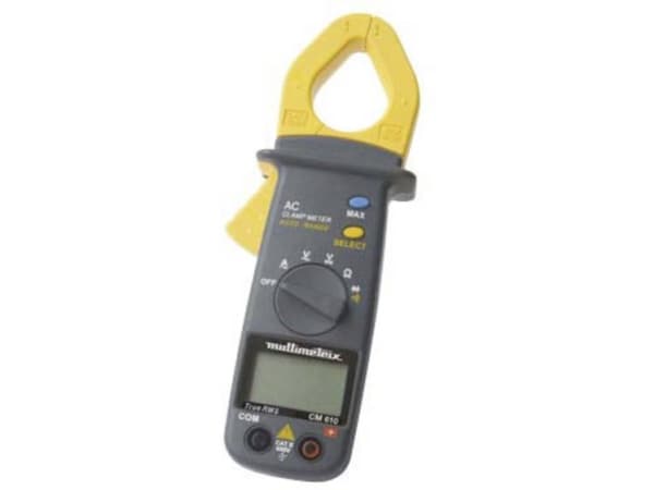 Multimetrix CM 610 Strømtang digital CAT III 300 V Visning (counts): 2000