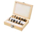 Miniatyrbilde 4 av 4: Verto 60H010, Bit-sett, 173 mm, 8 mm, 8 mm, 12 stykker