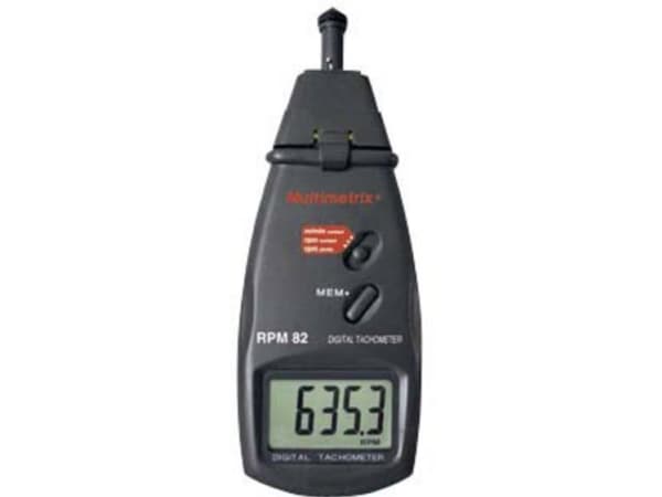 Multimetrix P06236902 Rotationsräknare Mekanisk , Optisk 0,5 - 19999 rpm 2,5 - 99999 rpm