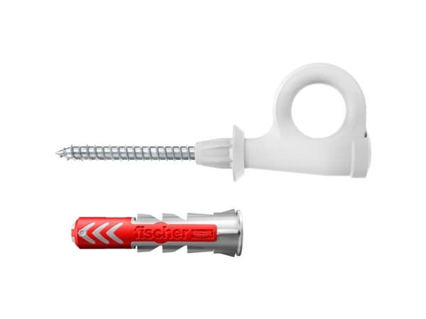 Fischer DuoPower 6x30 EasyHook Loop K (6) Rawlplug-sortimentti 557926 1 sarja