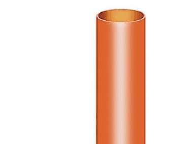 Rakt avlopp DN70-3000 röd - SML