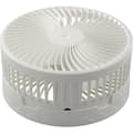 Miniatyrbild 3 av 9: Sygonix USB-fläkt 2.5 W (Ø x H) 197 mm x 975 mm Vit justerbar höjd