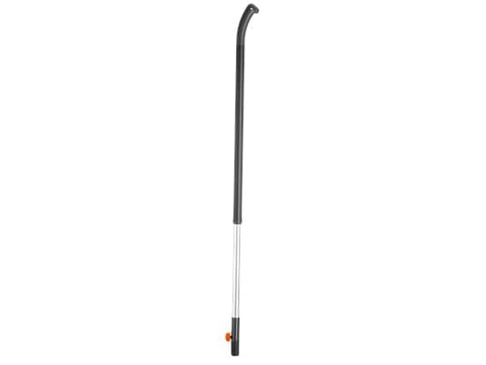 Gardena 3734-20, Håndgrep til håndverktøy, Aluminium, Plast, Sort, Sølv, Ergonomisk, Grep som ikke glir, 130 cm