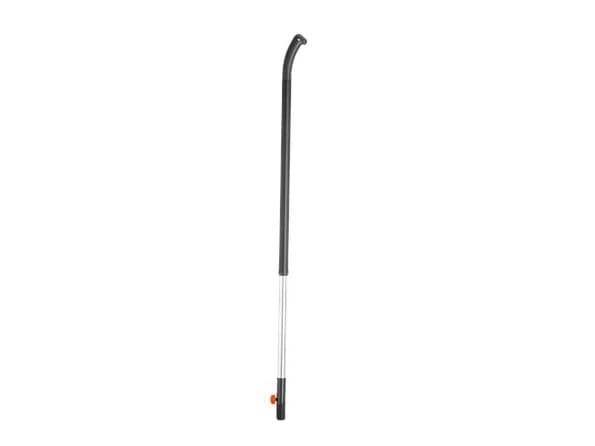 Gardena 3734-20, Käsityökalun kahva, Alumiini, Muovi, Musta, Hopea, Ergonominen, Lipsumisen estävä kädensija, 130 cm