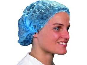 Hårnet Nonwoven Large Blå,100 stk/pk