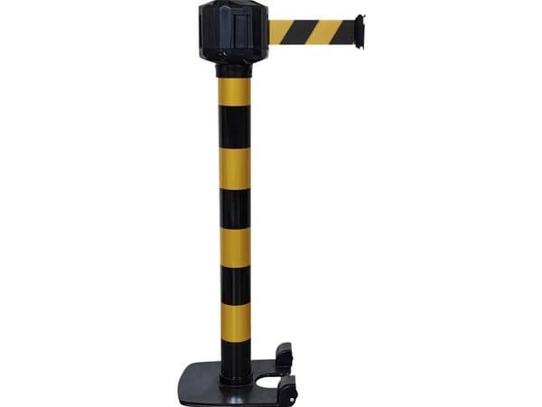 VISO RXLO1050NJNJ Afspærringsstolpe m/bånd Selelængde 10 m (Ø x H) 80 mm x 99 cm