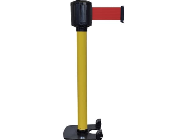 VISO RXLO1100JARE Afspærringsstolpe m/bånd Selelængde 10 m (Ø x H) 80 mm x 111 cm