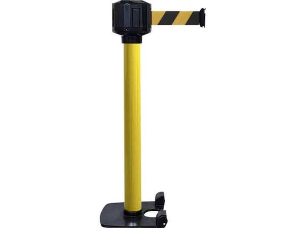VISO RXLO1050JANJ Afspærringsstolpe m/bånd Selelængde 10 m (Ø x H) 80 mm x 99 cm