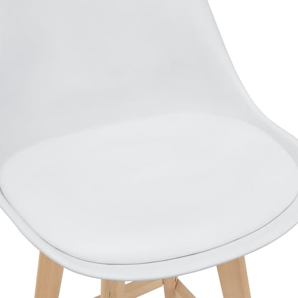 [en.casa] Barstol Lublin set 4-105x48x58cm-bok-PU konstläder-vit
