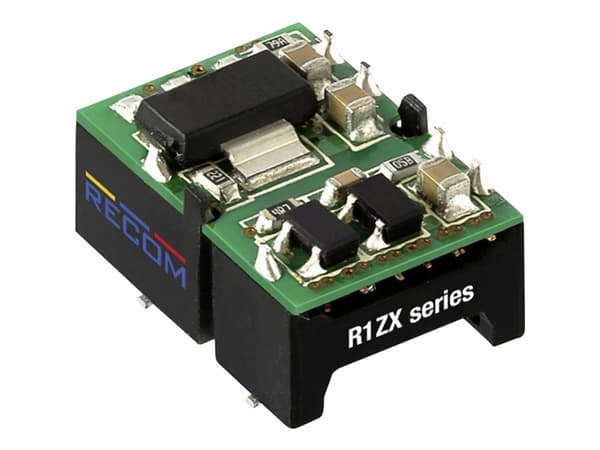 RECOM R1ZX-0505/HP-Tray Binary DC/DC-omvandlare 200 mA 1 W Antal utgångar: 1 x