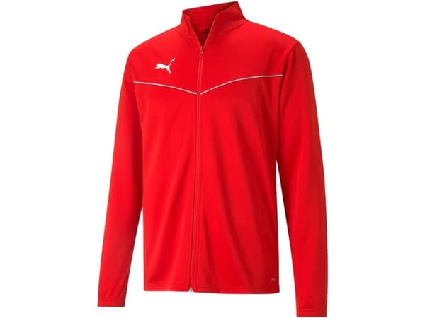 Puma Bluza męska Puma teamRISE Training Poly Jacket czerwona 657392 01 M