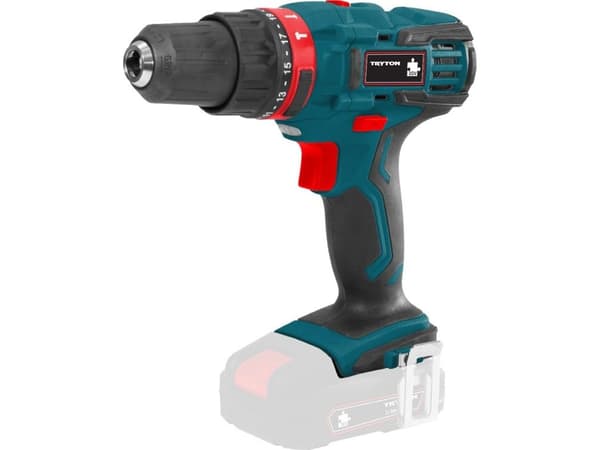 Tryton bor-/skrutrekker HAMMERBORR, UTEN AKU 20V SYSTEM