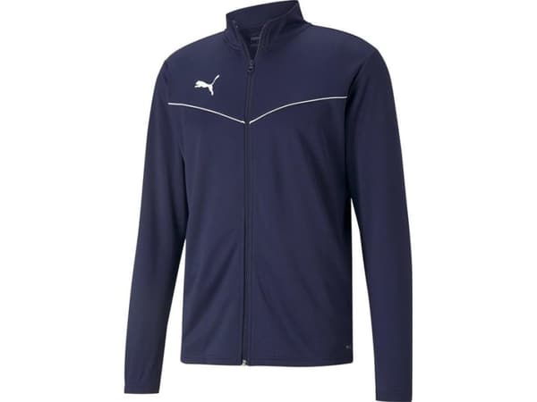 Herrebluse Puma teamRISE treningspolyjakke mørkeblå 657392 06 (M)