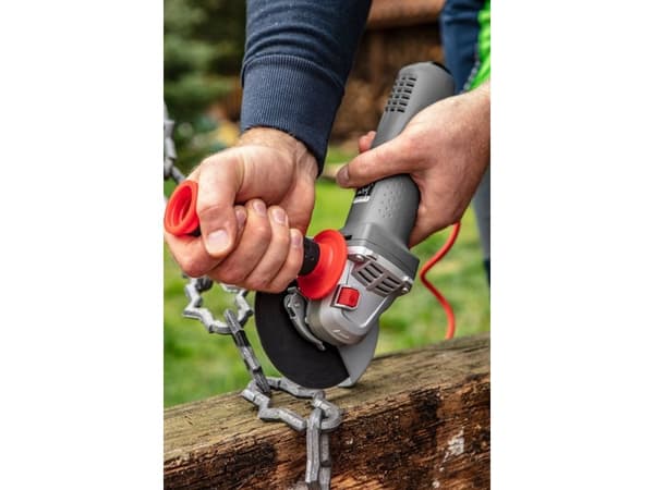 Grafitt vinkelsliper med hastighetsregulering 125mm skive 750w (59G175)