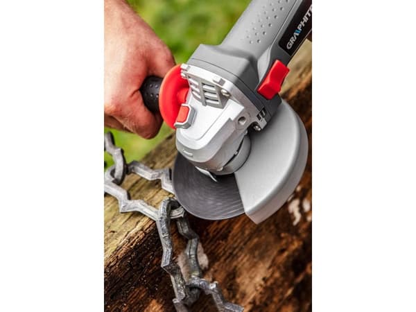 Grafitt vinkelsliper med hastighetsregulering 125mm skive 750w (59G175)